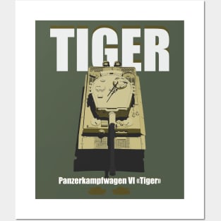 Tank Pz-VI Tiger Posters and Art